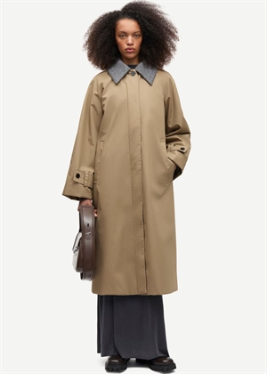 Saalmys coat 15923 Lead Gray Samsøe